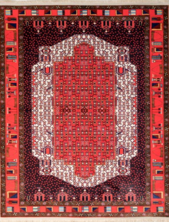 فرش ماشینی کلاریس -سنتی کد M100310