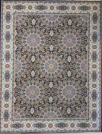 فرش ماشینی 1200 شانه-10 رنگ طرح شیخ صفی کد Z1228