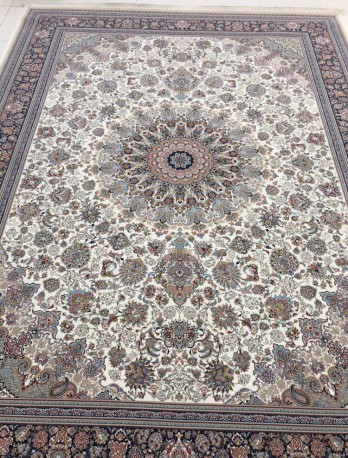 فرش ماشینی 1500 شانه-8 رنگ  طرح اصفهان  کد PN1503