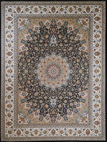 فرش ماشینی 1200 شانه -8 رنگ  طرح اصفهان کد A120030