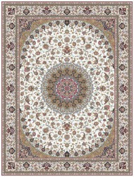 فرش ماشینی 1200 شانه 8  رنگ طرح مهر اصفهان  کد A120015