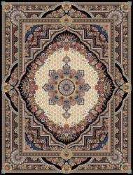 فرش ماشینی 1200 شانه 8 رنگ طرح بهشت کد A12005