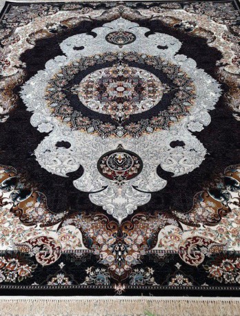فرش ماشینی 1000 شانه هشت رنگ- طرح جادو- کد mz10027
